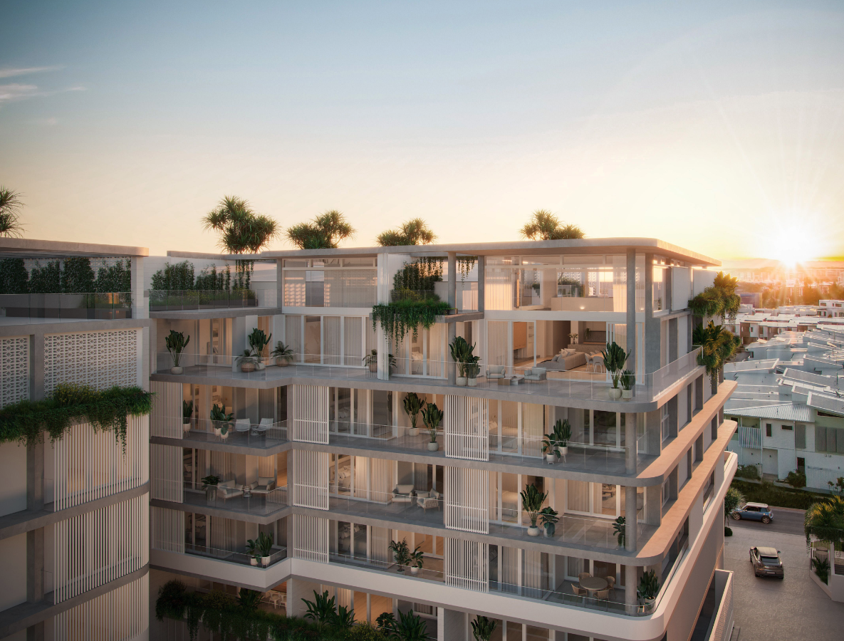 Cube release final penthouse at Bokarina Beach development Oasis