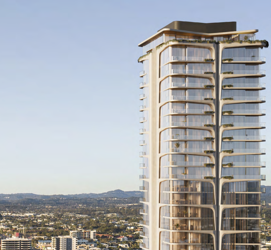 Abedian family creating amalgamated apartments at Mermaid Beach tower, Peerless