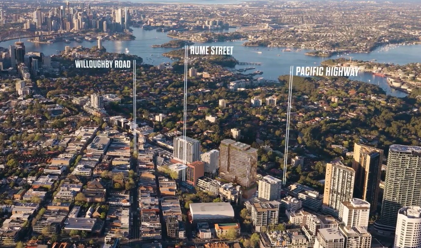 Third.i to offer affordable housing to frontline workers at Crows Nest over-station development Hume Place