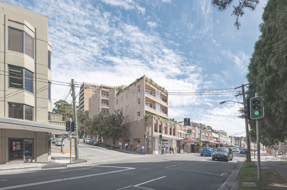 First look: Rare shop-top housing development planned for Artarmon