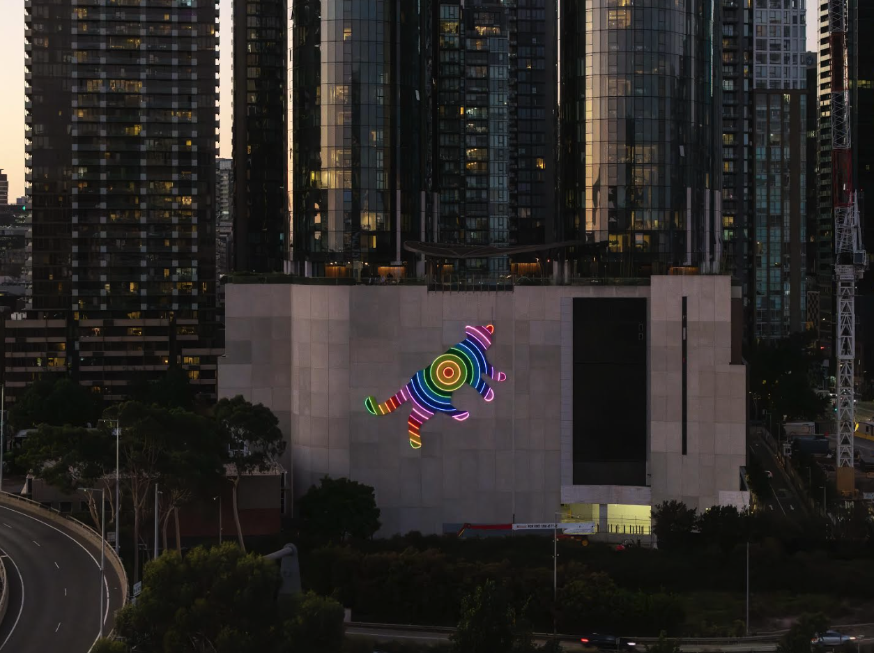 OSK Property light up Melbourne Square with new Guardian Lion artwork