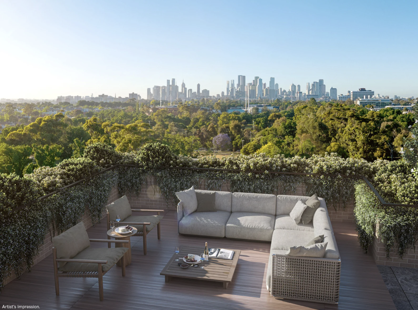 Premium amenities match parkside living at Prince & Parade in Brunswick