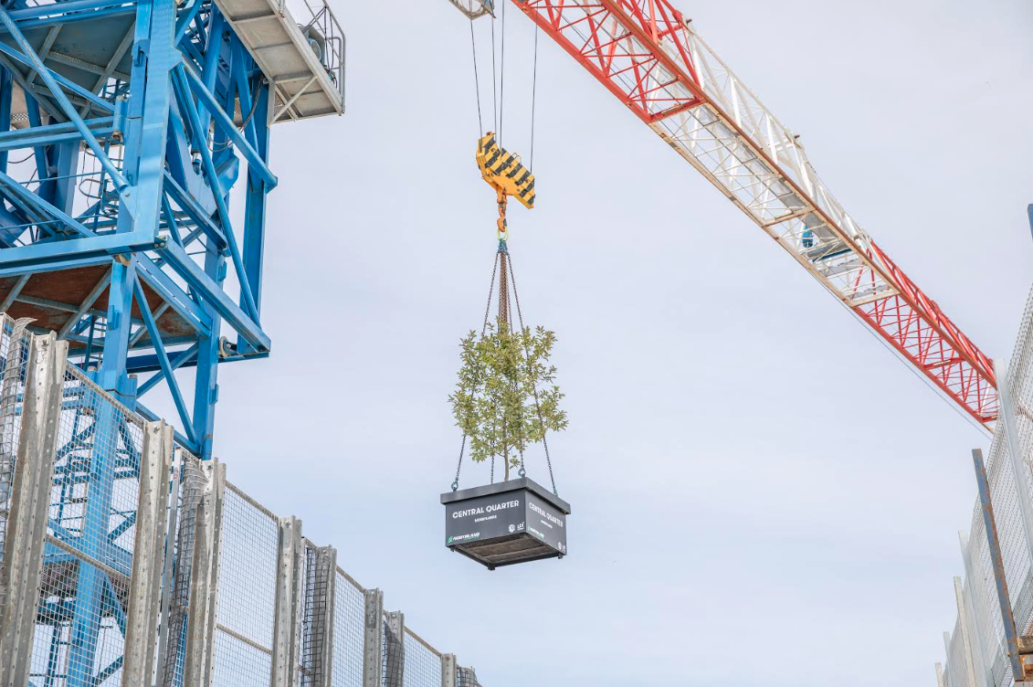 Northland Group top outs Central Quarter, marking a major step in Merrylands’ regeneration
