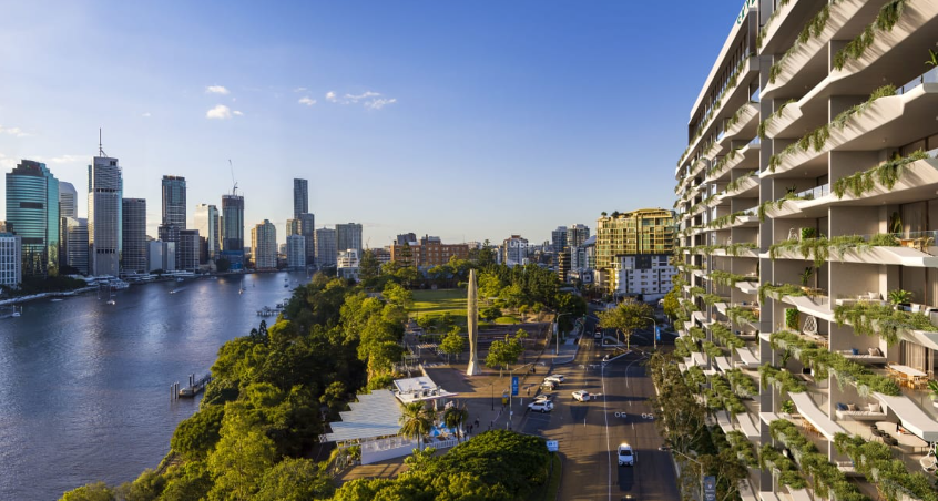 Skye Residences: The Kangaroo Point clifftop location offering the best of Brisbane