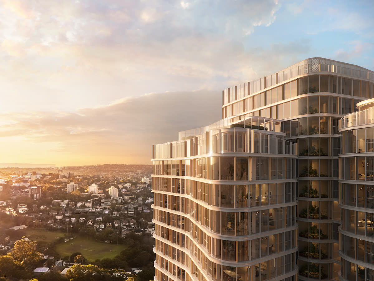 Downsizer's drive stage one of Aqualand's $1 billion North Sydney apartment tower AURA to 70% sold