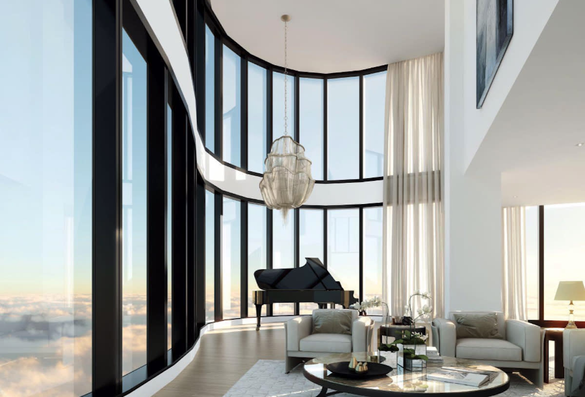 $30.988 million asking price for Melboune's highest penthouse in Australia 108