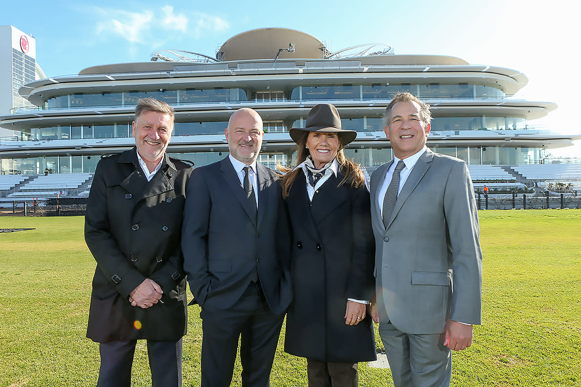 Bates Smart celebrates the completion of the new Club Stand for the Victorian Racing Club