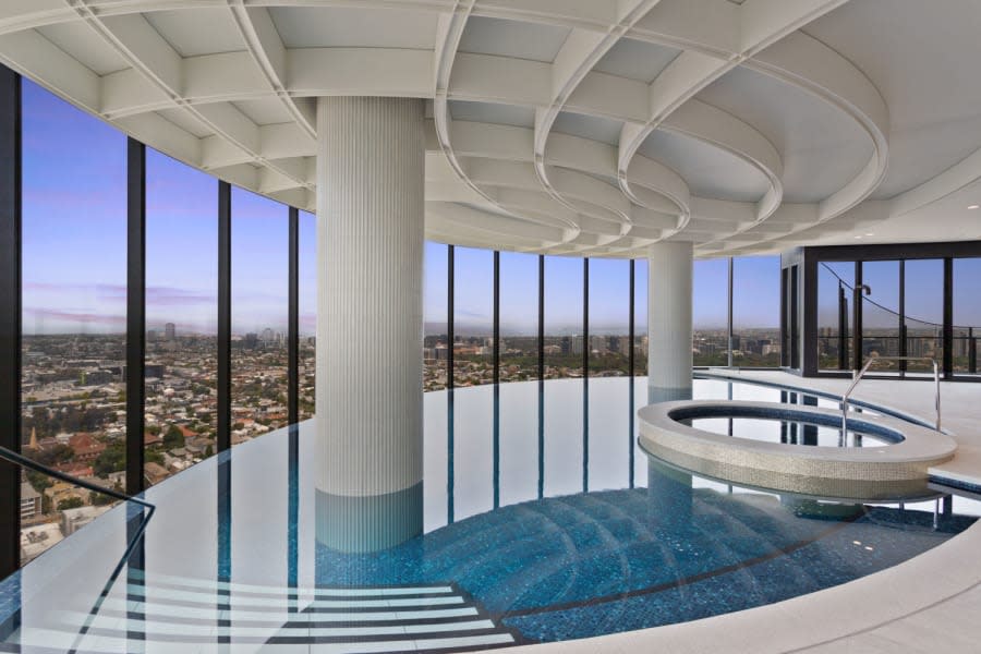 How Bates Smart designed the completed South Yarra development, Capitol Grand