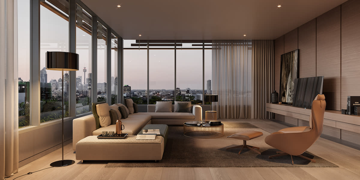 Crown Group release penthouses in Mastery and Waterfall, Sydney apartment developments
