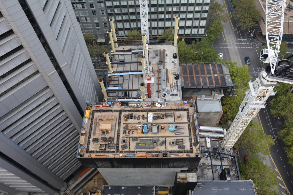 A snapshot of Melbourne's construction - May 2018