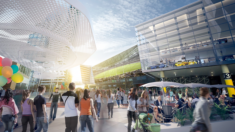 Etihad Stadium's redevelopment to improve links to CBD and Victoria Harbour