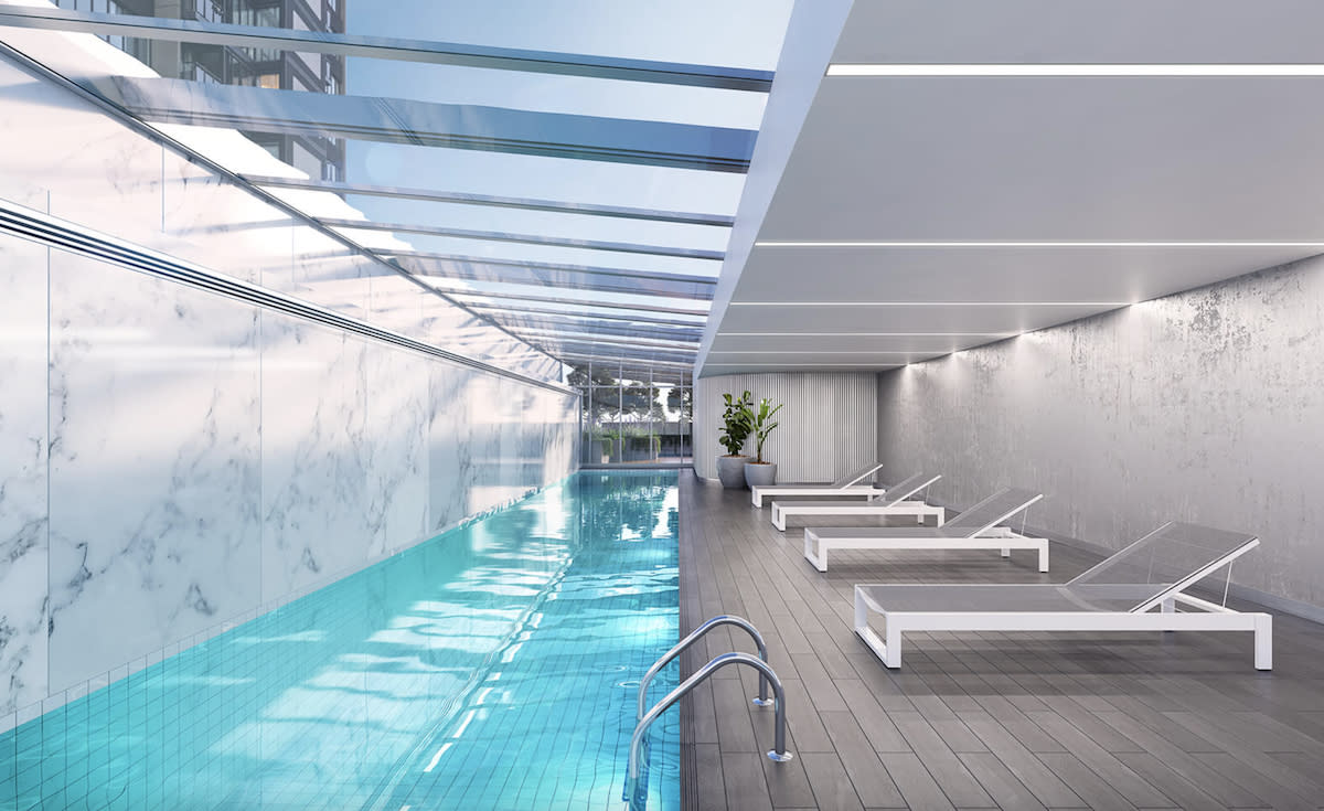 The range of private and local amenities residents get at FOCUS, Southbank apartments
