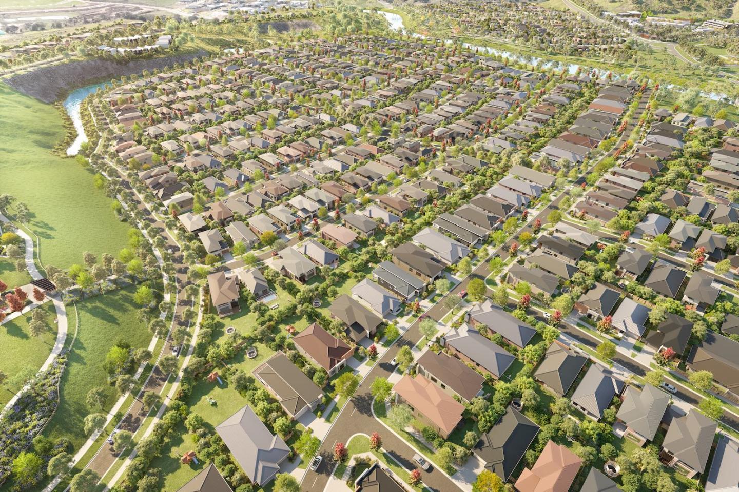 First home buyer opportunity at Geelong housing estate Gen Fyansford