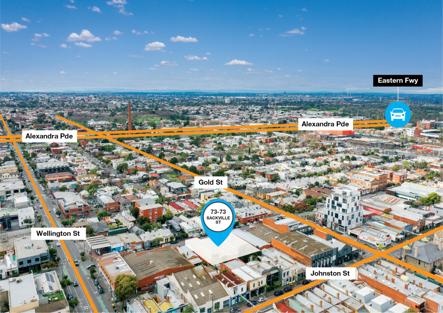 Collingwood apartment development site listed with $6.5m expectations