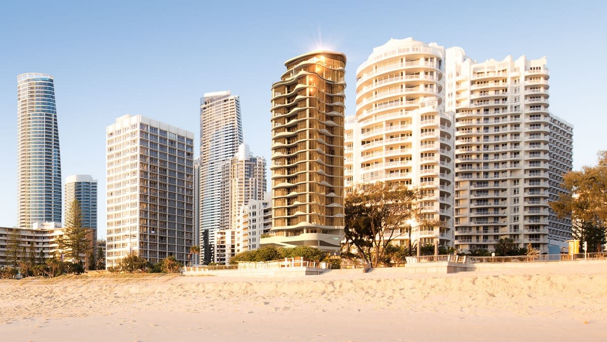 The AU set to launch 14 luxury oceanview sky home apartments Surfers Paradise