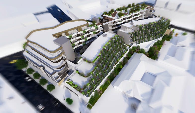 Keilor Road's last car dealership goes to apartments and goes super green