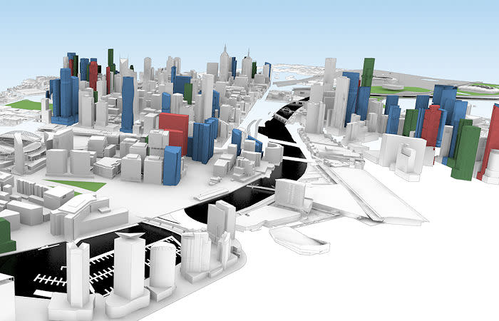 Melbourne CBD Model update: August 2016