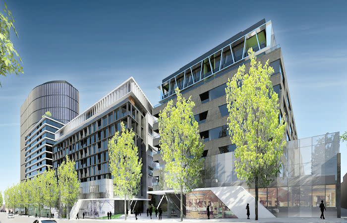 We deliver > Australia Post and 185 Rosslyn Street, West Melbourne