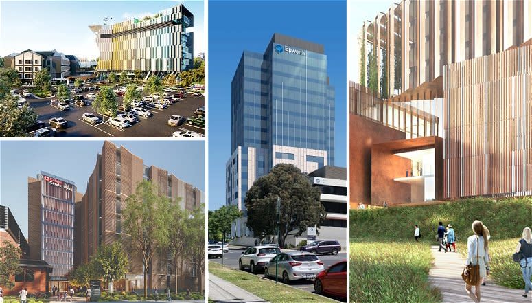 Big ticket health projects keep pace with a ballooning Melbourne population