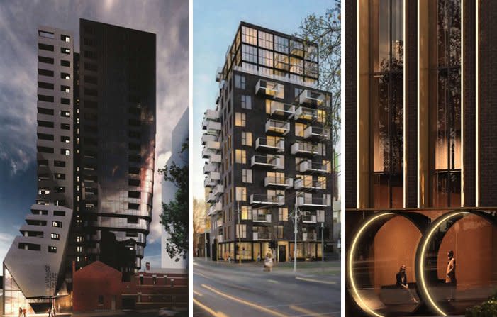 City of Melbourne field three high quality development applications