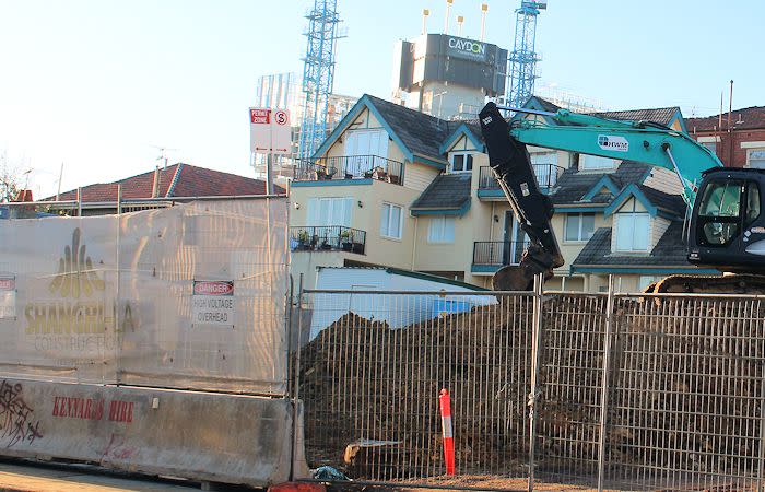 A winter of construction content