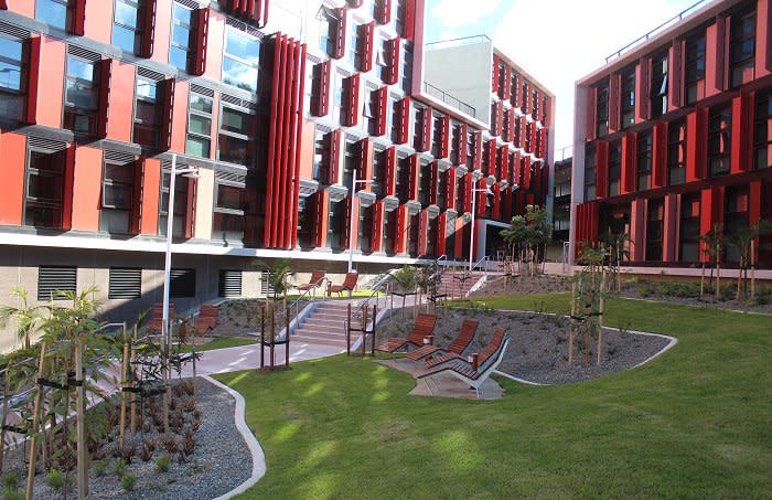 Deakin Burwood's new student accommodation building embraces the space