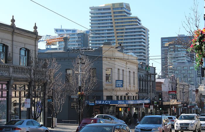 Is Melbourne's apartment boom concentrated in the inner city?