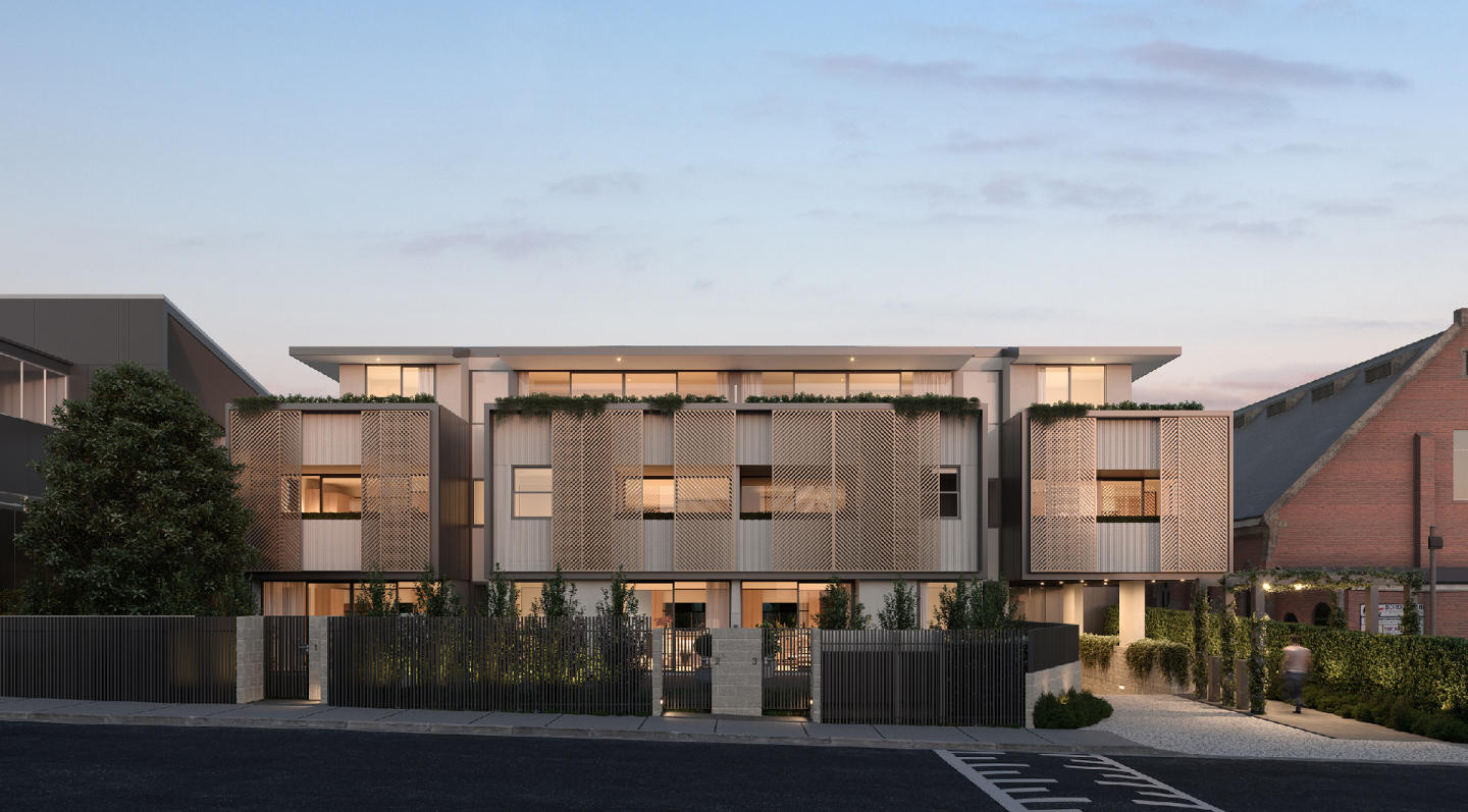 Inside the two-bedroom apartments at Kew Rise