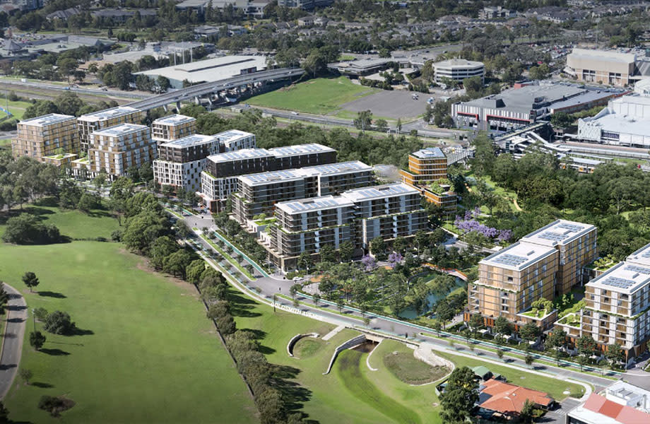 Landcom revise plans for 1200-apartment Macarthur Gardens masterplan in South West Sydney