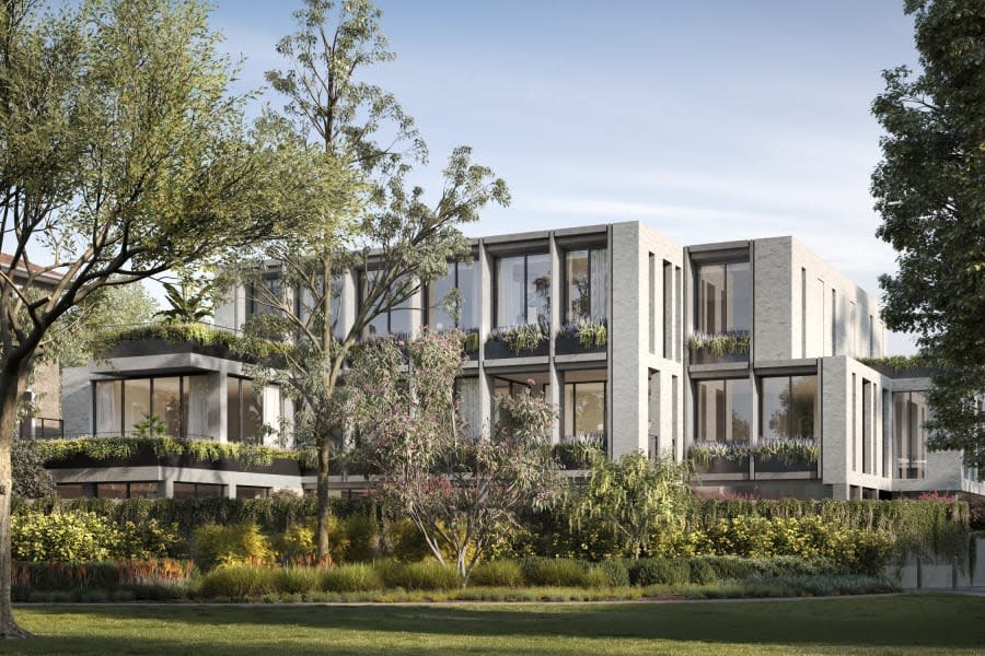 Lumley Park delivers a timeless design to Prahran's streets