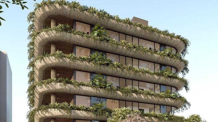 Last two apartments for sale in off the plan New Farm development Maison