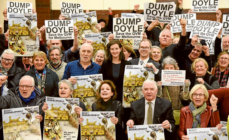 City of Melbourne lambaste Heritage Victoria, Queen Vic Market development "loved to death"