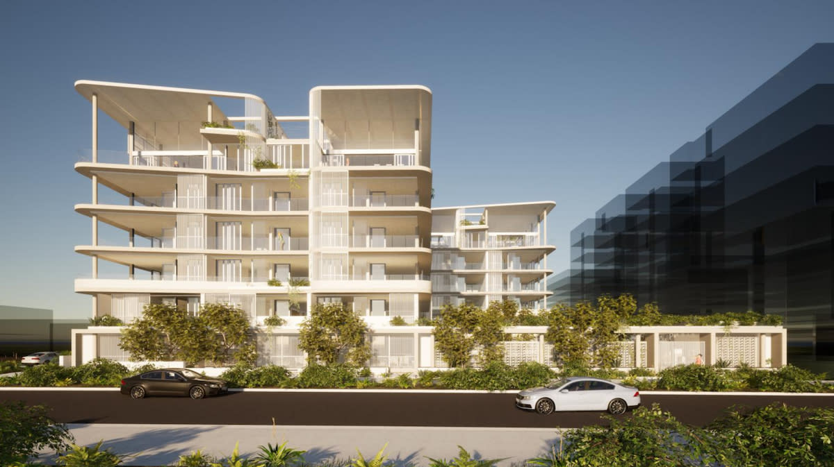 Cube lodge $75 million plans for Oasis Apartments at Sunshine Coast's Bokarina Beach