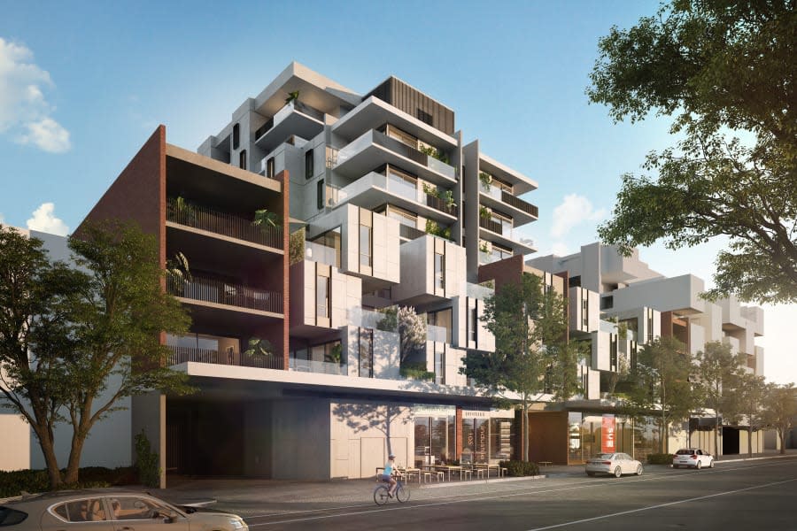 Around Keystone’s Footscray apartments, Ovation