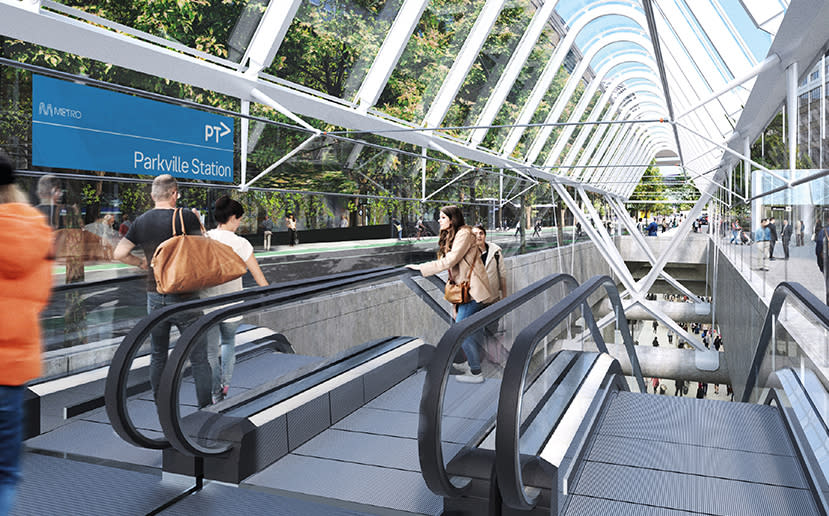 Major construction kicks off at Parkville's new station