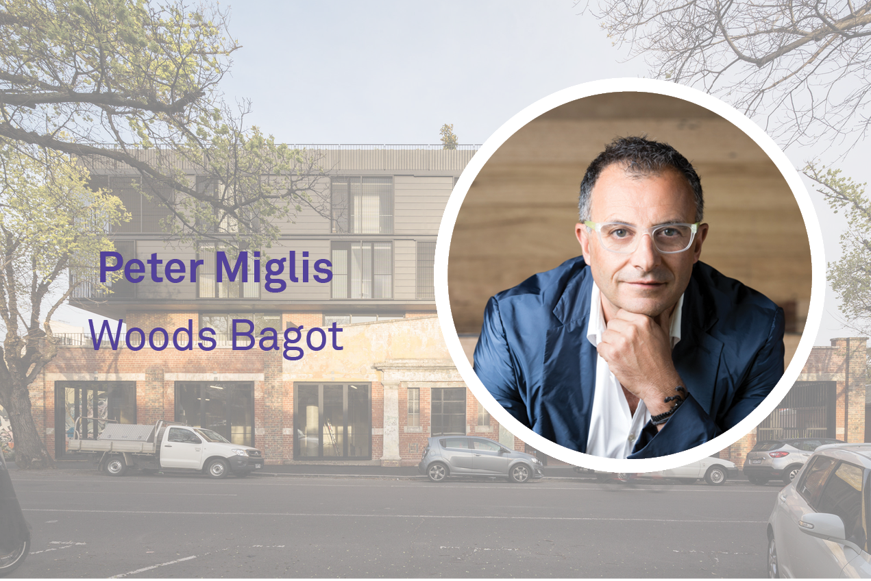 Discussing apartment design with Woods Bagot's Peter Miglis