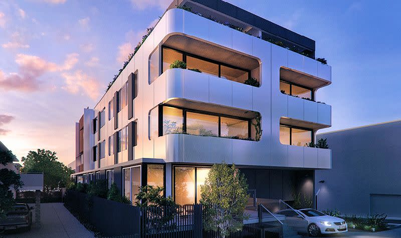 Carnegie's apartment scene in focus