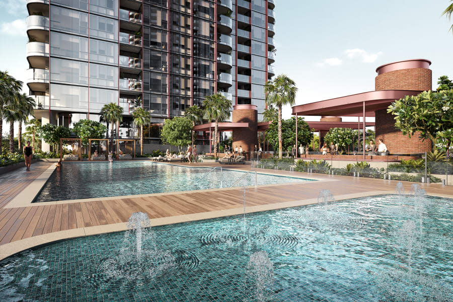 Billbergia launch Oasis Tower, the latest apartments in the masterplanned Rhodes Central