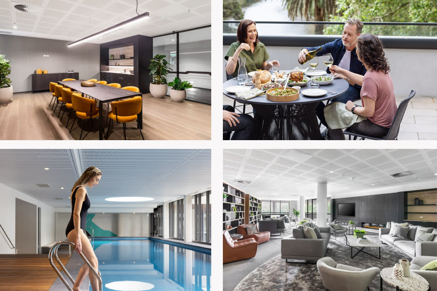 The onsite amenity keeping residents entertained at Riverbank, Abbotsford apartments