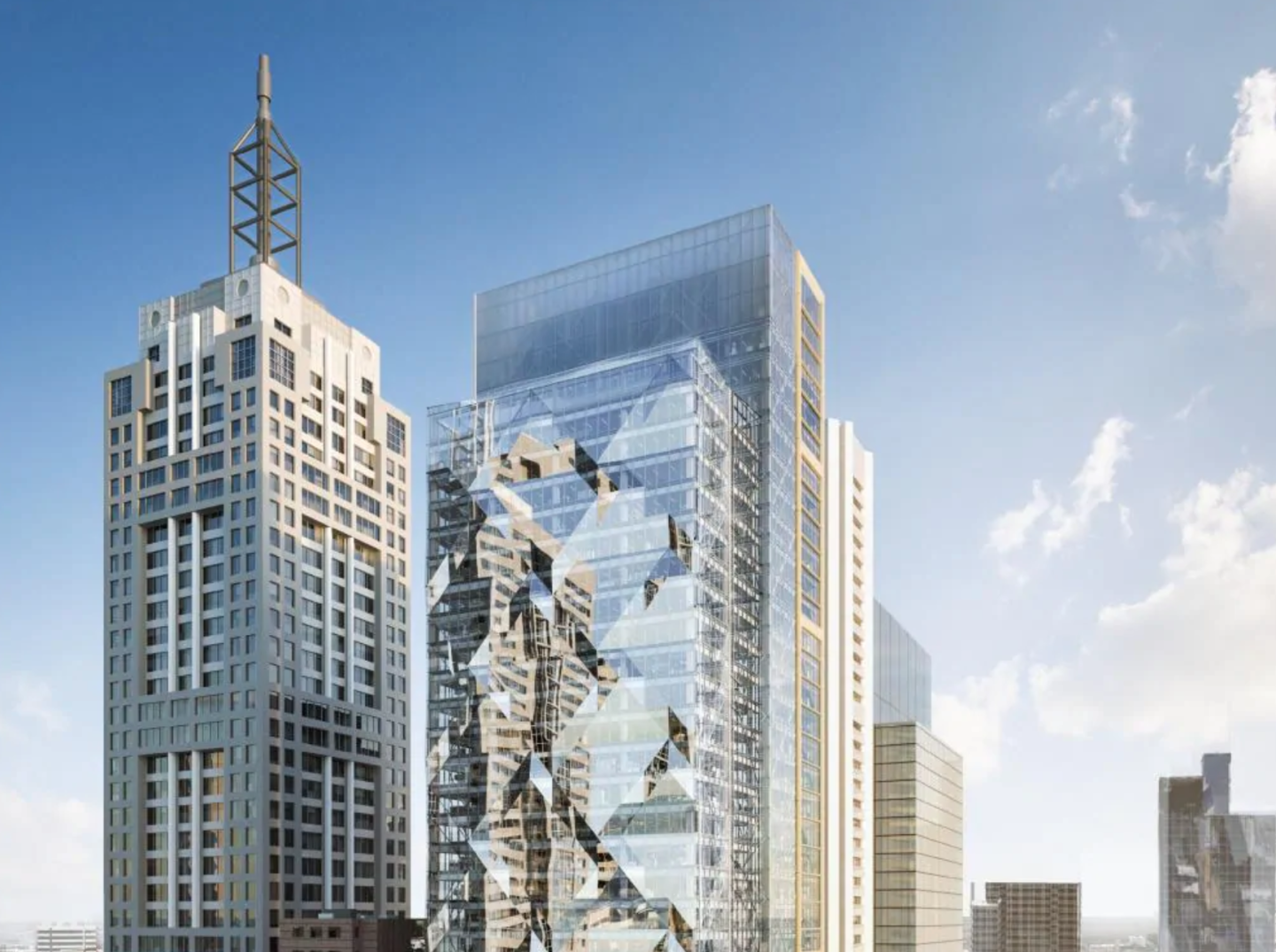 Multiplex Tops Out QIC’S Collins Street Tower