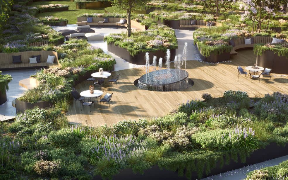 Shop, study and relax all without leaving your front door at Golden Age's Sky Garden