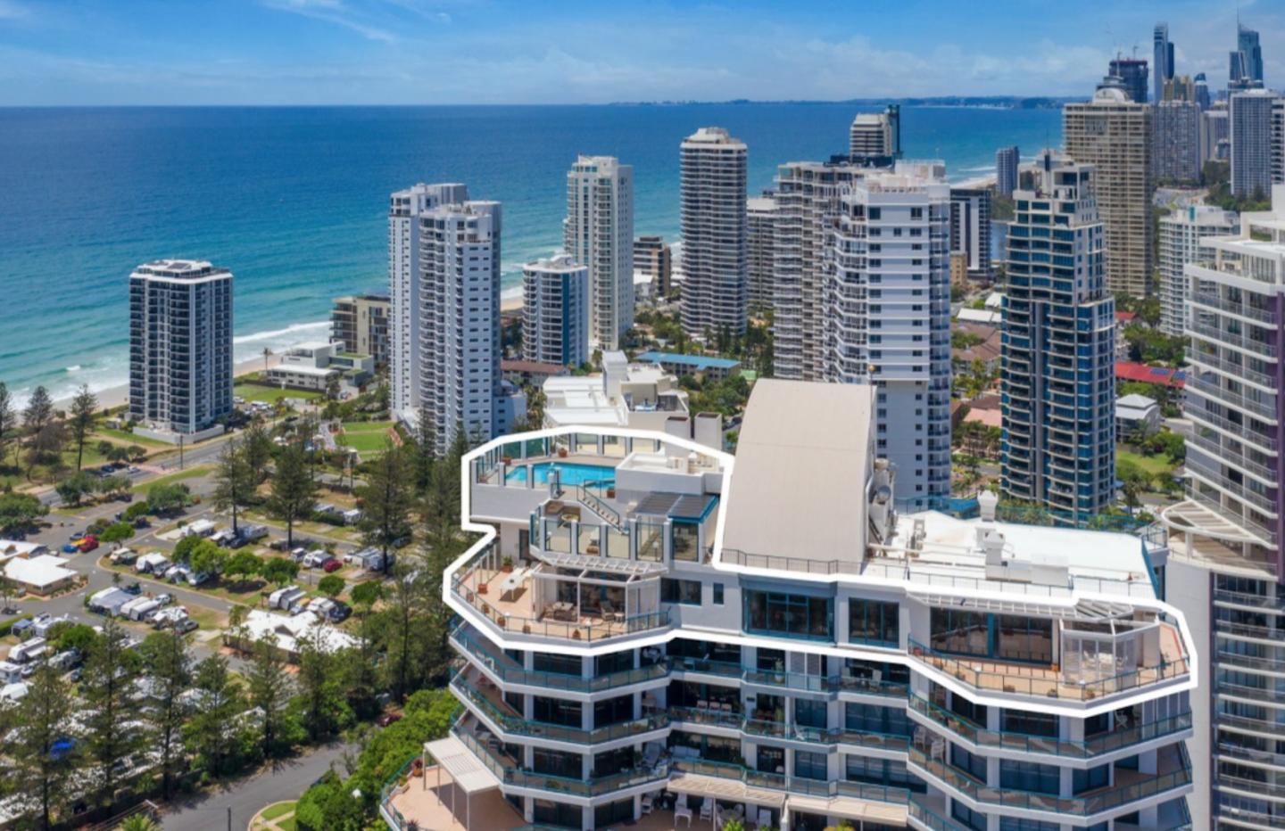 Melbourne's Smorgon family list Main Beach penthouse