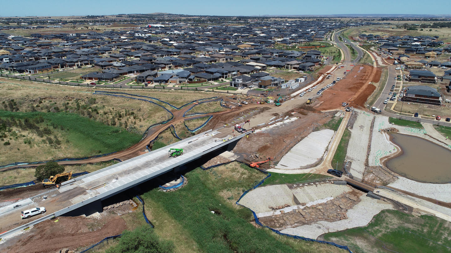 Woodlea fast track $50 million Taylors Road infrastructure project