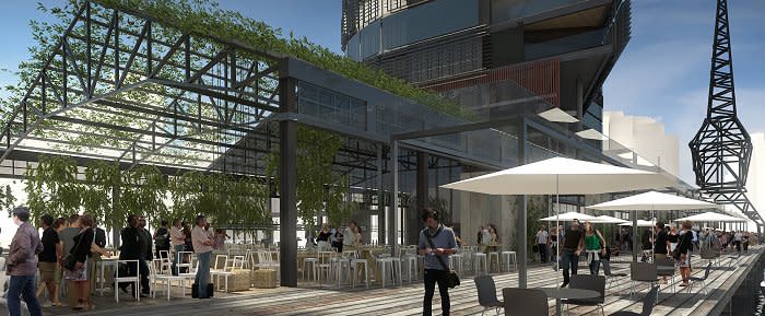 North Wharf - A new urban space