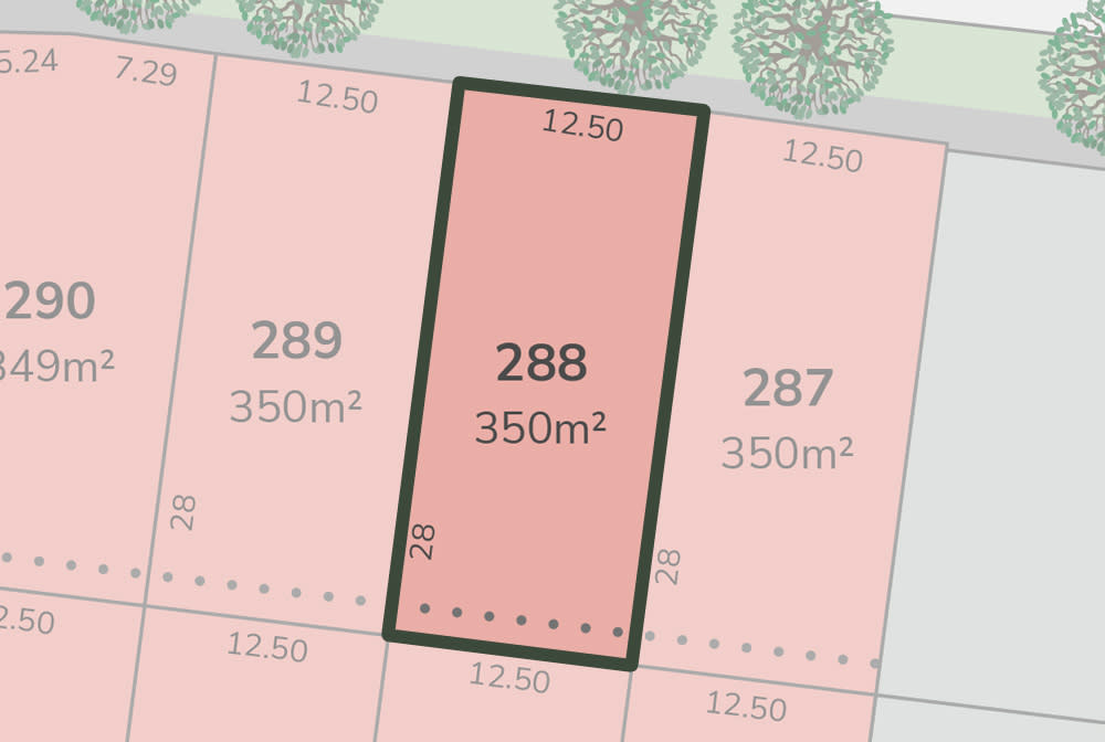LOT 288 - Stage 2C – Willow Release