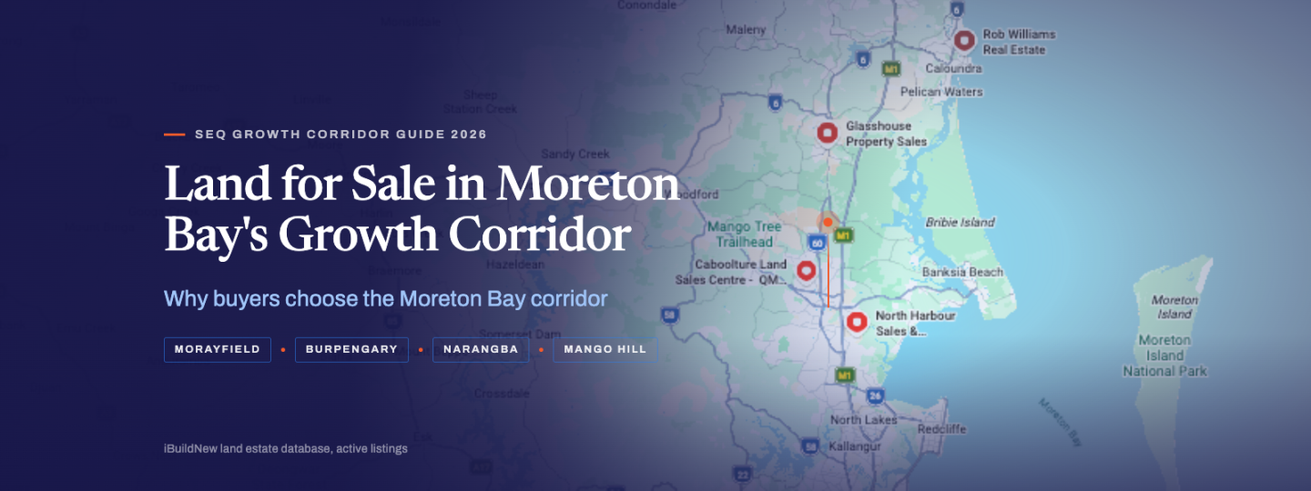 Land for Sale in Moreton Bay's Growth Corridor: Morayfield, Burpengary, Narangba and Mango Hill