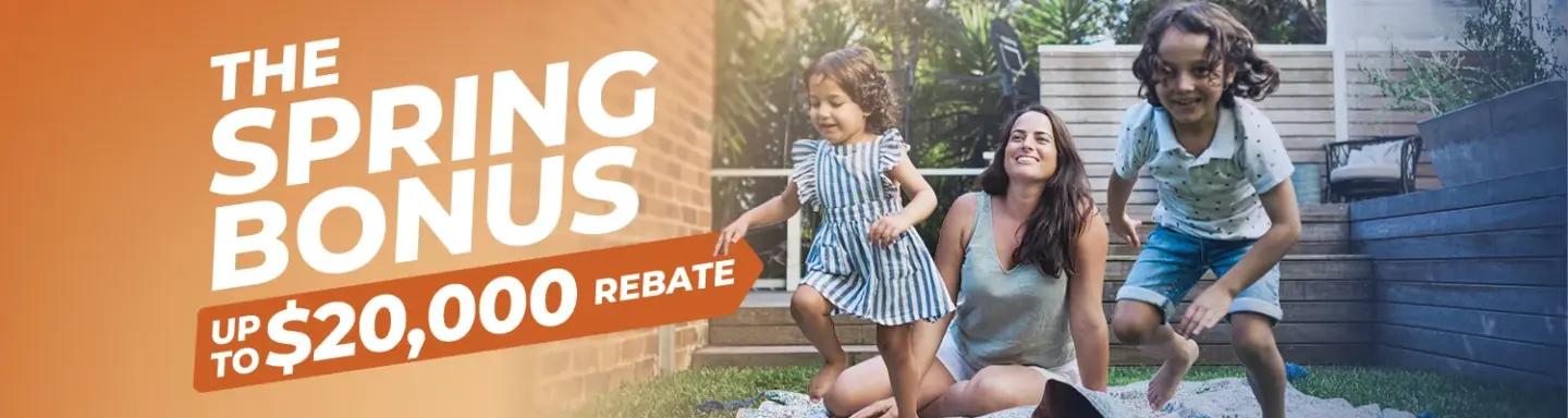 Spring Bonus Promotion