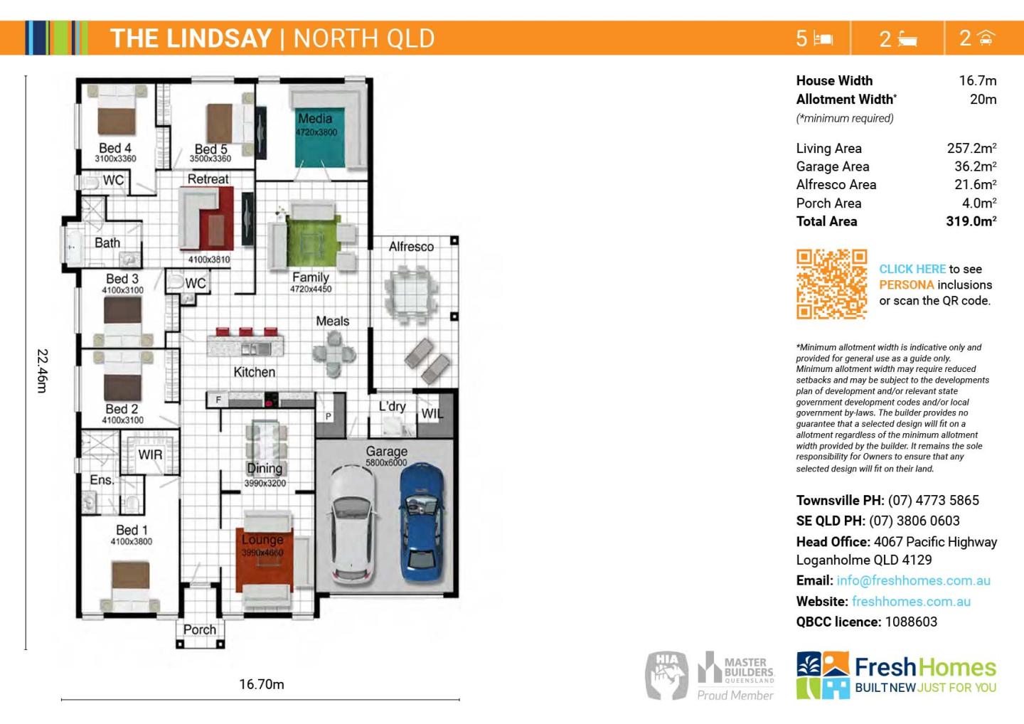 Lindsay by Fresh Homes