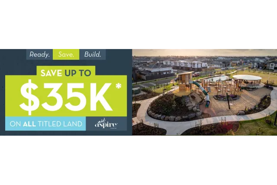 Save up to $35,000* on ALL TITLED LAND