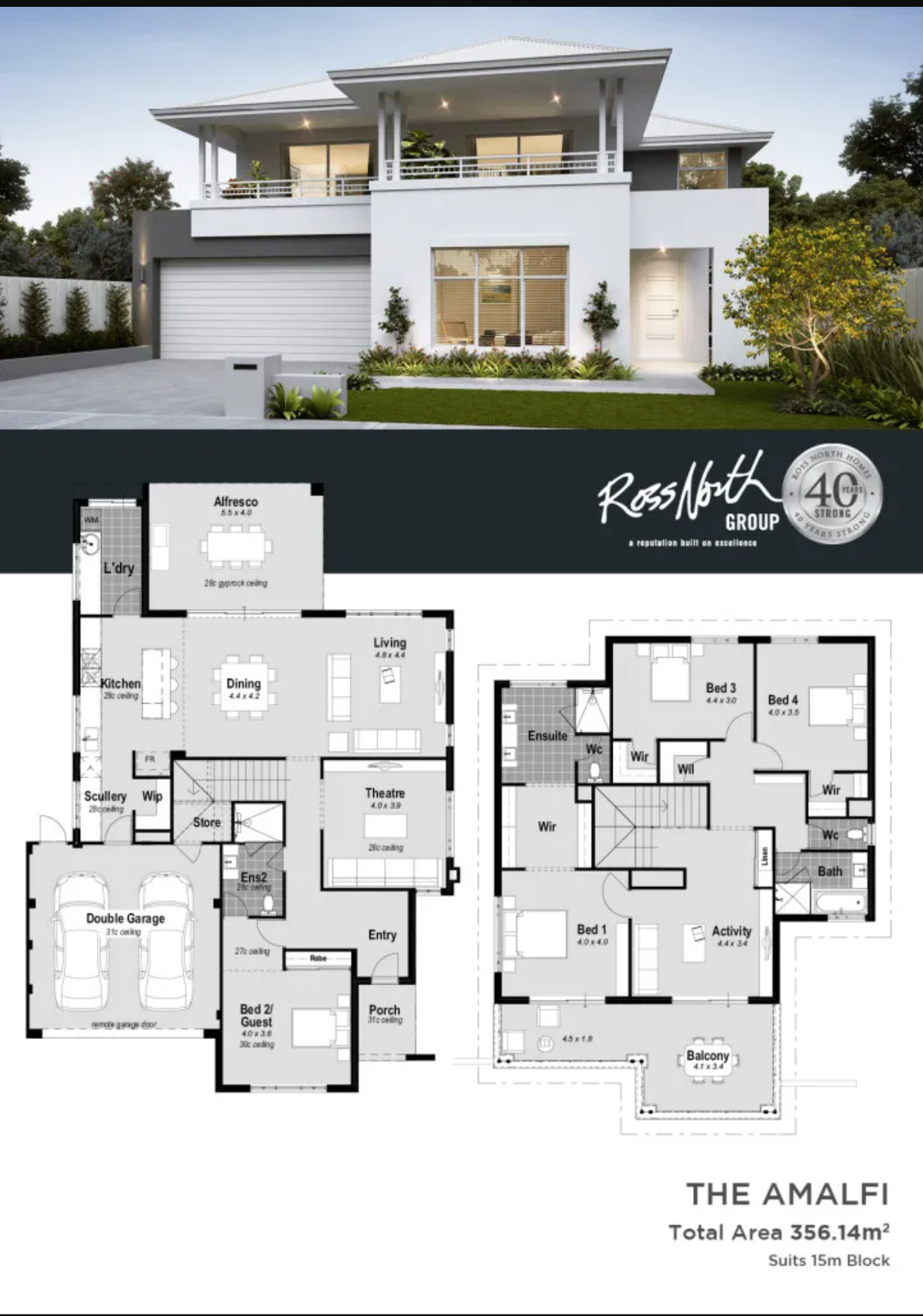 The Amalfi by Ross North Homes